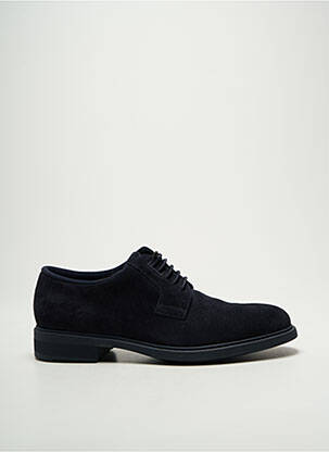 Derbies nubuck talon bas bleu HUGO BOSS homme