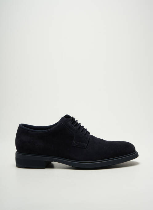 Derbies nubuck talon bas bleu HUGO BOSS homme