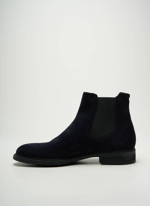 Bottines/Boots bleu HUGO BOSS homme