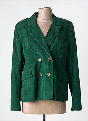 Blazer poches vert CHARLIE JOE femme