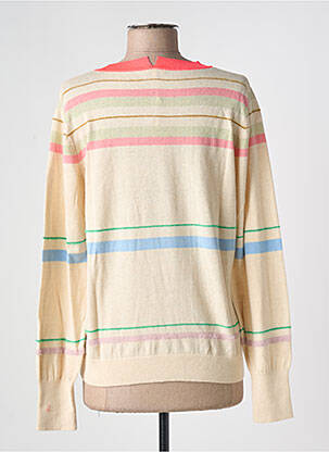 Pull stretch manches longues beige BELLEROSE femme