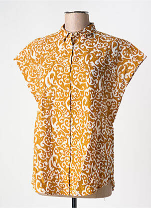 Chemisier jaune BELLA JONES femme