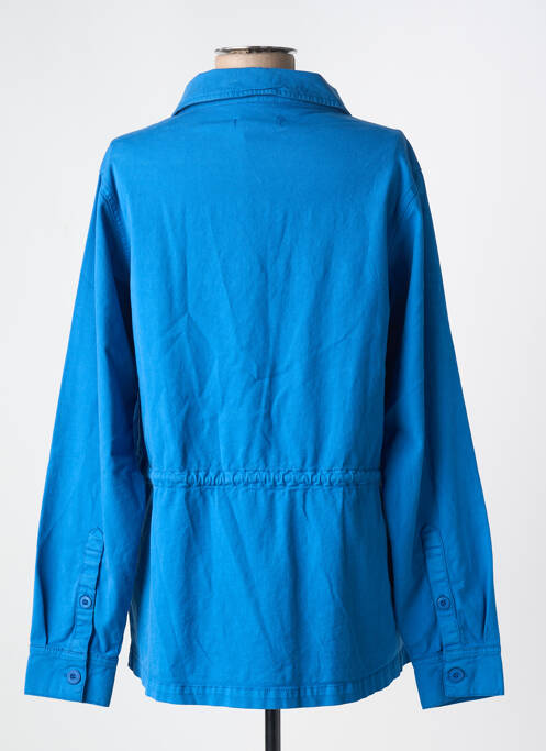 Veste casual col chemisier bleu BELLA JONES femme