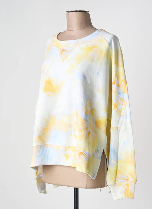 Sweat-shirt jaune BELLEROSE femme