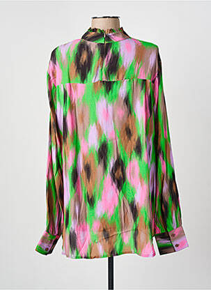 Blouse imprimé fantaisie manches longues vert ESSENTIEL ANTWERP femme
