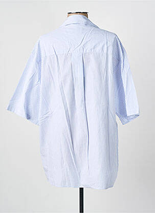 Chemisier manches courtes manches courtes bleu BRIGITTE HERSKIND femme