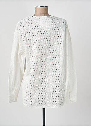 Chemisier coupe cintrée manches longues beige LEÏ-1984 femme