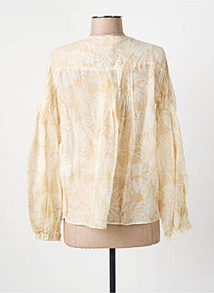 Blouse légère et transparente manches longues beige MY SUNDAY MORNING femme