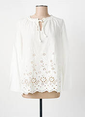 Blouse blanc HARTFORD pour femme seconde vue