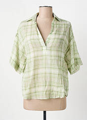 Blouse vert DIEGA pour femme seconde vue