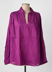 Blouse violet HOD pour femme seconde vue