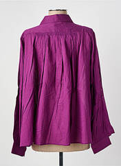 Blouse violet HOD pour femme seconde vue