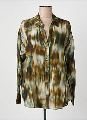 Chemisier vert DIEGA pour femme