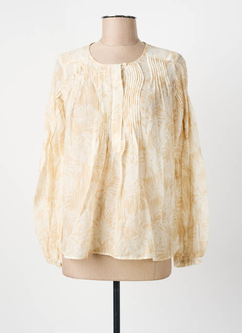 Blouse beige MY SUNDAY MORNING pour femme