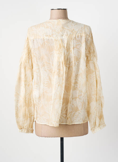 Blouse beige MY SUNDAY MORNING pour femme