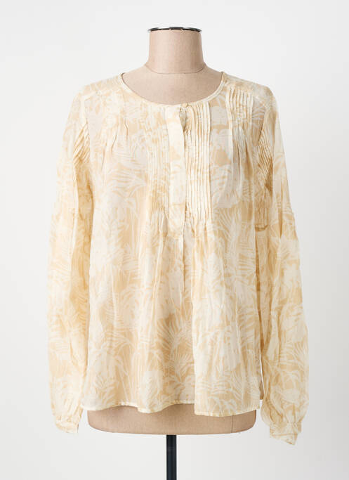 Blouse beige MY SUNDAY MORNING pour femme