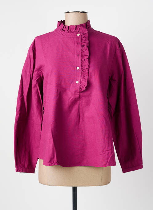 Blouse rose HOD pour femme