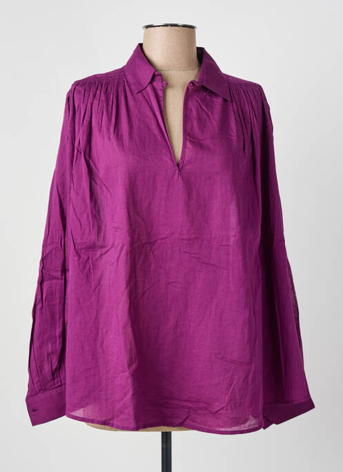 Blouse violet HOD pour femme