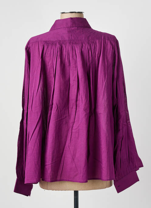 Blouse violet HOD pour femme