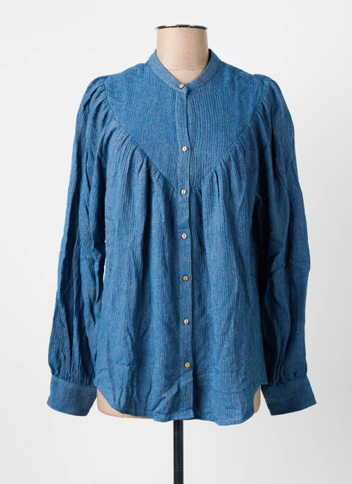 Chemisier bleu DIEGA pour femme