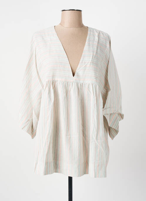 Tunique manches longues beige BELLEROSE pour femme