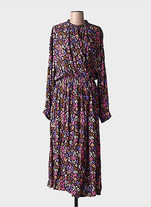 Robe longue manches longues manches longues noir ESSENTIEL ANTWERP femme