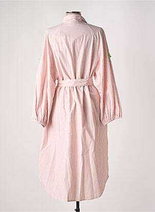 Robe mi-longue manches longues manches longues rose ESSENTIEL ANTWERP femme
