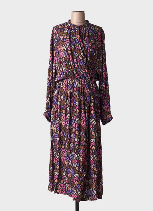 Robe longue manches longues manches longues noir ESSENTIEL ANTWERP femme