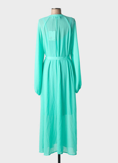 Robe longue manches longues manches longues vert ESSENTIEL ANTWERP femme