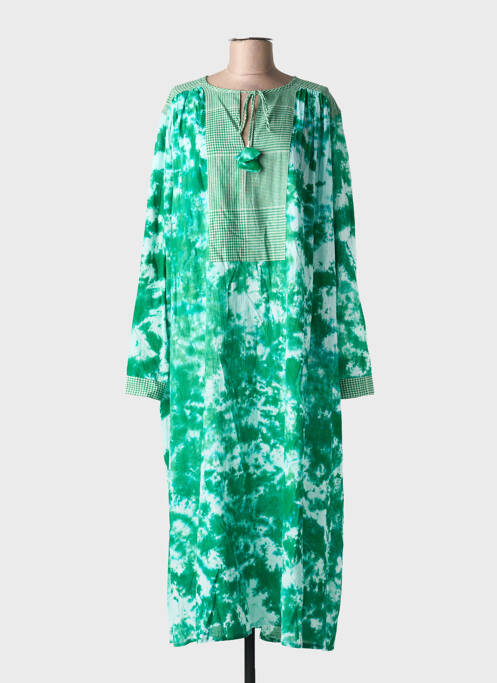 Robe longue vert V.DE.VINSTER femme