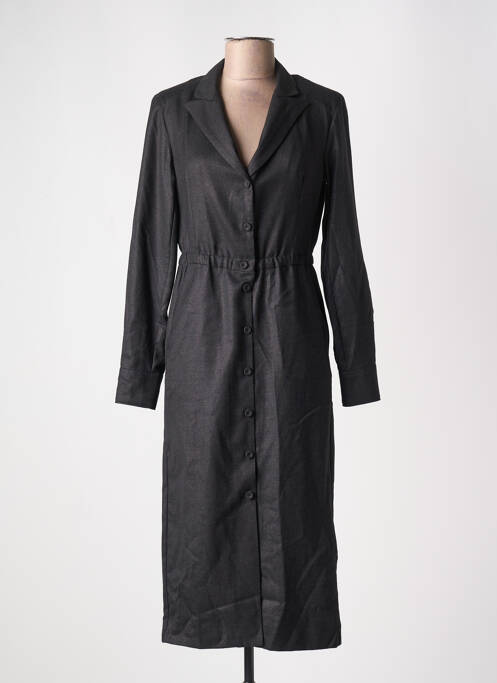 Robe mi-longue noir DIEGA femme
