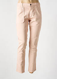 Jeans coupe slim taille basse taille basse rose ACQUAVERDE femme