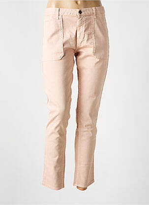 Jeans coupe slim taille basse taille basse rose ACQUAVERDE femme