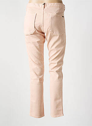 Jeans coupe slim taille basse taille basse rose ACQUAVERDE femme