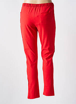 Jegging tissage jersey taille normale rouge AMERICAN VINTAGE femme