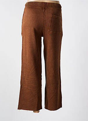 Jogging stretch taille normale marron LEON & HARPER femme