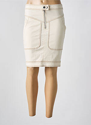 Jupe courte poches beige SECOND FEMALE femme