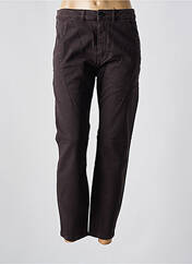 Jeans coupe slim marron LEON & HARPER femme seconde vue