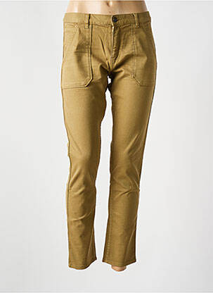 Jeans coupe slim vert ACQUAVERDE femme