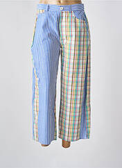 Pantalon 7/8 bleu V.DE.VINSTER femme seconde vue