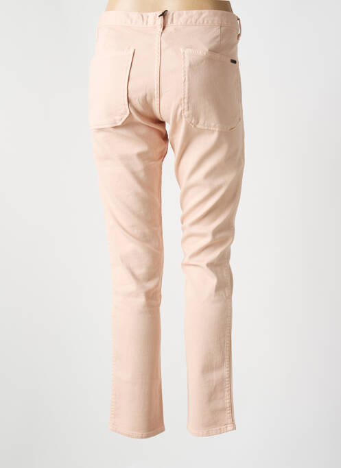 Jeans coupe slim taille basse taille basse rose ACQUAVERDE femme