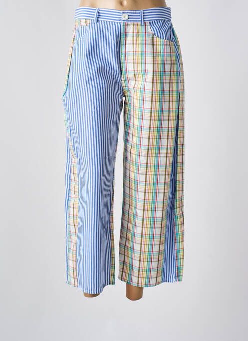 Pantalon 7/8 taille haute taille haute bleu V.DE.VINSTER femme