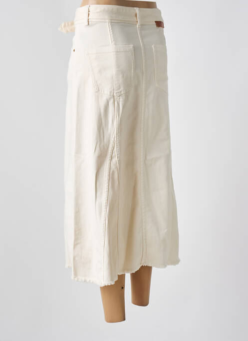 Jupe longue taille haute beige BA&SH femme