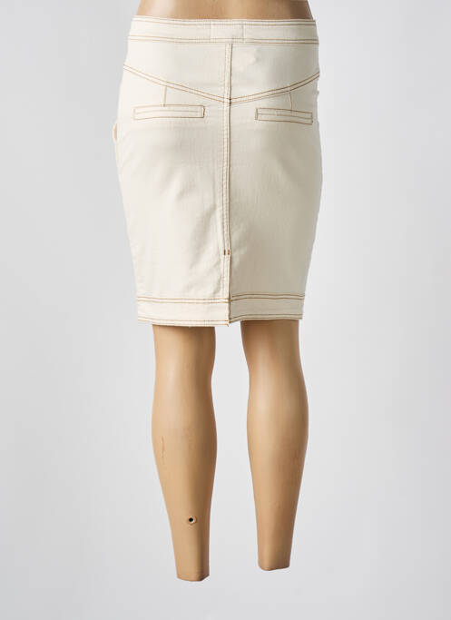 Jupe courte beige SECOND FEMALE femme
