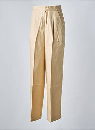 Pantalon chino poches taille haute beige SOEUR femme