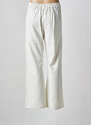 Jeans coupe slim stretch taille haute beige V.DE.VINSTER femme