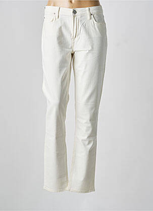 Jeans coupe slim stretch taille normale beige LEE femme