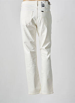 Jeans coupe slim stretch taille normale beige LEE femme