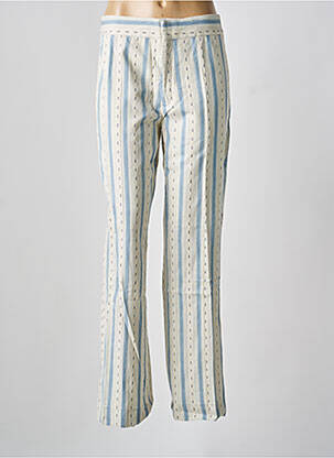 Pantalon chino bleu LAURENCE BRAS femme