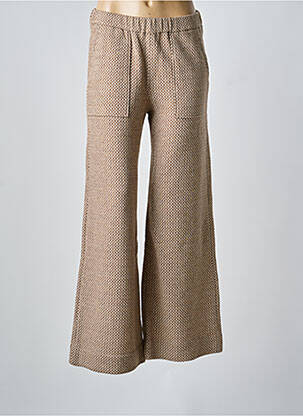 Pantalon flare marron DIEGA femme